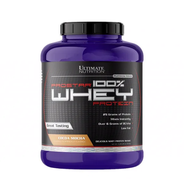 Ultimate Nutrition Prostar 100% Whey - Cocoa Mocha 5lb