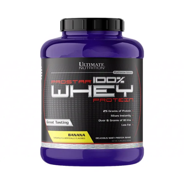 Ultimate Nutrition Prostar 100% Whey - Banana 5lb