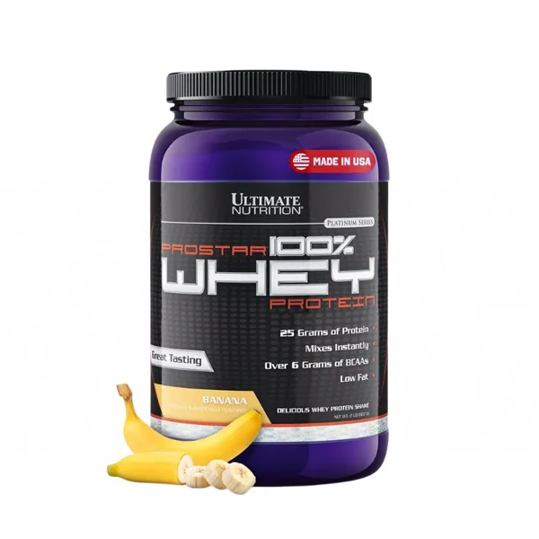 Ultimate Nutrition Prostar 100% Whey - Banana 2lb