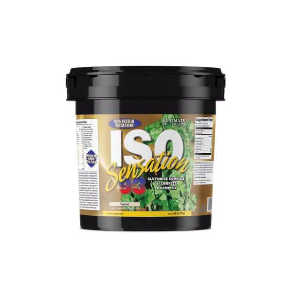 Ultimate Nutrition Iso Sensation 93 - Natural 5lb