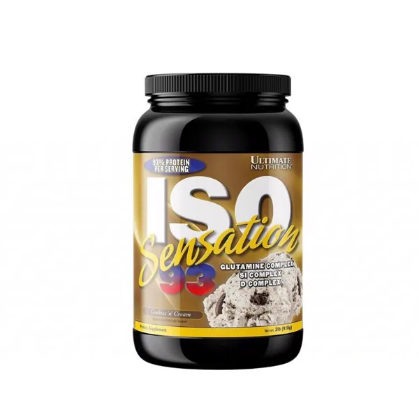 Ultimate Nutrition Iso Sensation 93 - Cookies & Cream 2lb