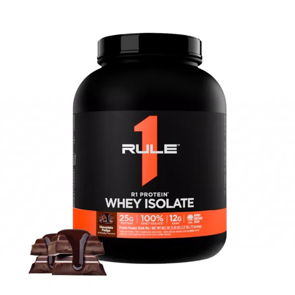 Rule 1 R1 Protein Whey Isolate - Chocolate Fudge 5lb