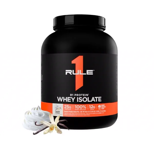 Rule 1 R1 Protein Whey Isolate - Vanilla Creme 5lb