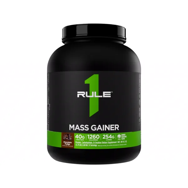 Rule 1 Mass Gainer - Chocolate Fudge 6lb