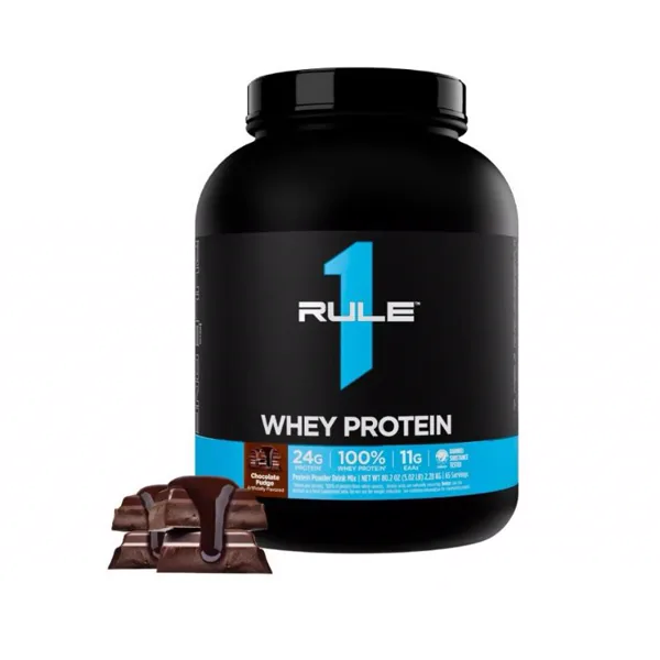 Rule 1 Whey Blend - Chocolate Fudge 5lb