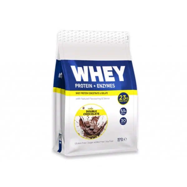 Fit Win Whey Protein + Enzymes - Chocolate 900g