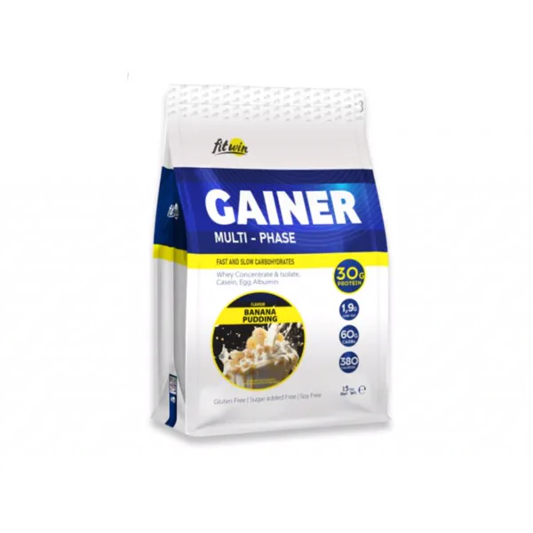 Fit Win Multi-Phase Gainer 1500g - Banana Vanilla