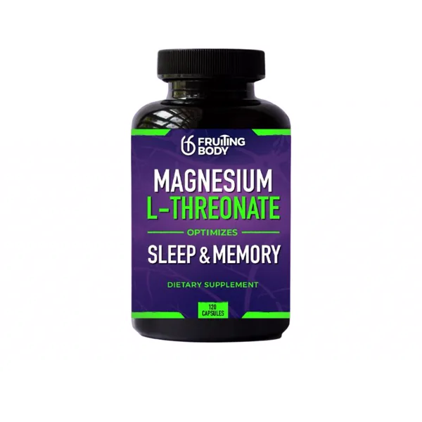 Fruiting Body Magnesium L-Threonate - 120 Caps