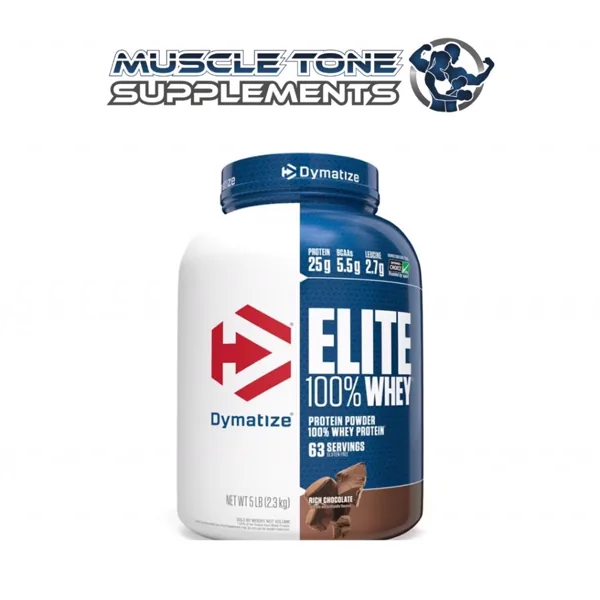 Dymatize Elite 100% Whey - Gourmet Vanilla 5lb