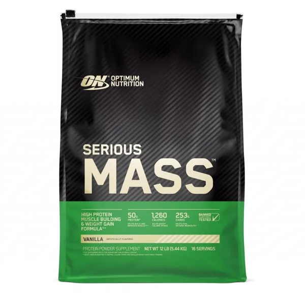 Optimum Nutrition Serious Mass - Vanilla 12lb