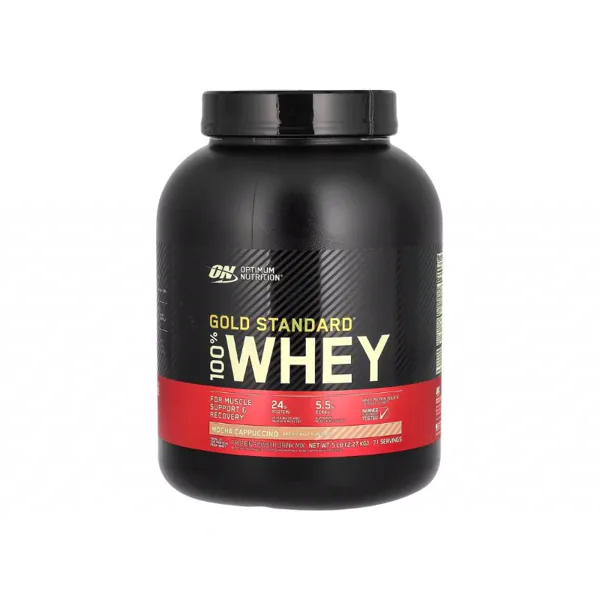 Optimum Nutrition Gold Standard 100% Whey - Mocha Cappuccino 5lb