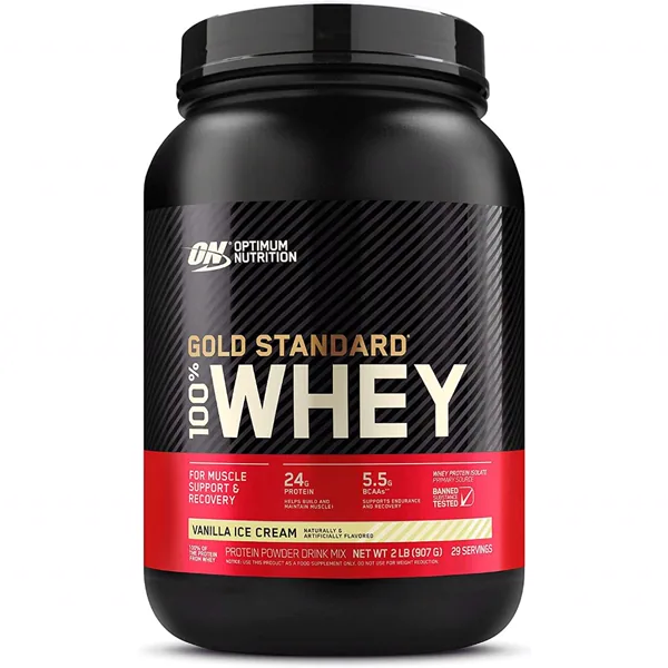 Optimum Nutrition Gold Standard 100% Whey - Vanilla 2lb