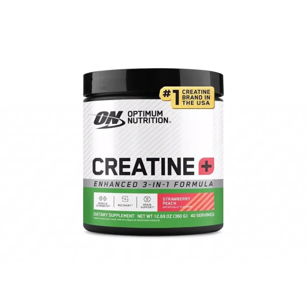 Optimum Nutrition Creatine + Electrolytes - Strawberry Peach 360g