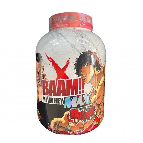 BAAM My Whey Max (Baki) - Strawberry 5lb