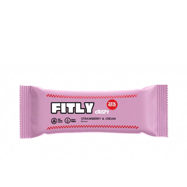 Fitly Protein Bar - Strawberry & Cream