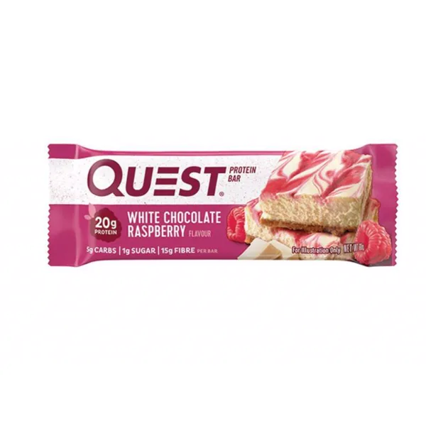 Quest Bar - White Chocolate Raspberry